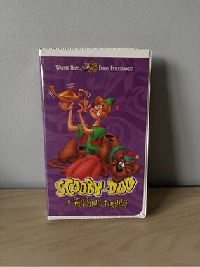 Warner Bros. Scooby-Doo in Arabian Nights VHS 📼 🐶 - Tested